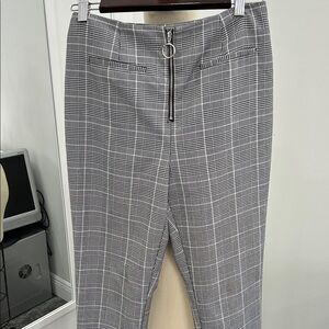 Forever 21 Black and White Plaid Pants